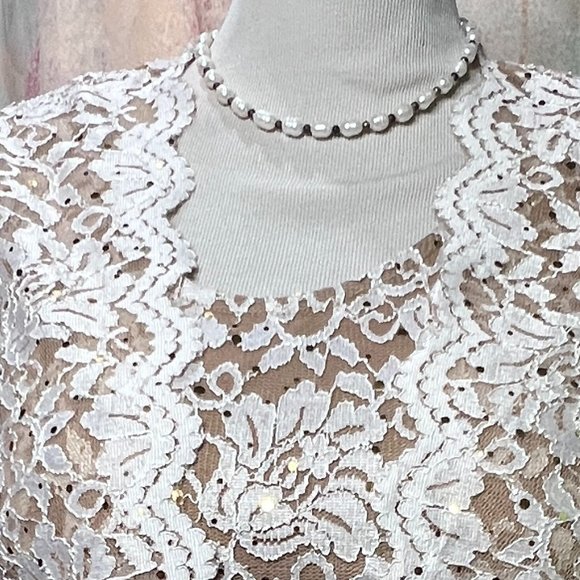 NWT📌 Candalite 2 - Piece Lace Mother of the Bride - Ball - Prom - Formal Dress - Picture 10 of 15